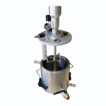 Disolvedor al vacío con rascador